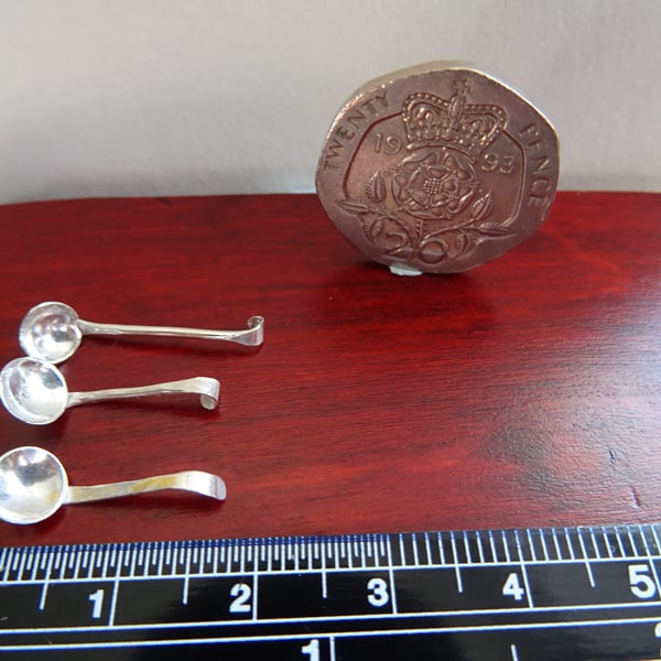 12th Scale Silver Ladle