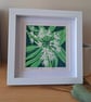 An original handprinted linoprint of wild garlic  - Image 2