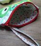 Frog zip purse with wrist strap  - Image 4