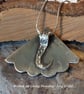 Silver Fan Pendant - Image 3
