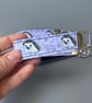 Happy Quills keychain. Hedgehog keyring. Hedgehog key fob. - Image 3