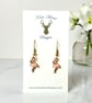 Charm Earrings - Small Flamingo - Image 1