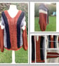 Crocheted cable jumper - Image 1