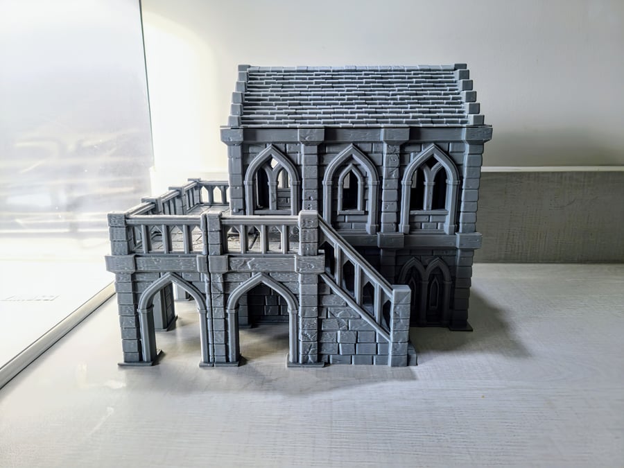 Large City Terrain for 28mm Scale Miniature Wargaming (Warhammer 40K)