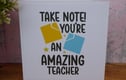 Thank you/Teacher Cards