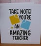 C4689   Teacher Card - Image 1