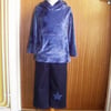 Custom obv hoody and denim pants set - age 2-4