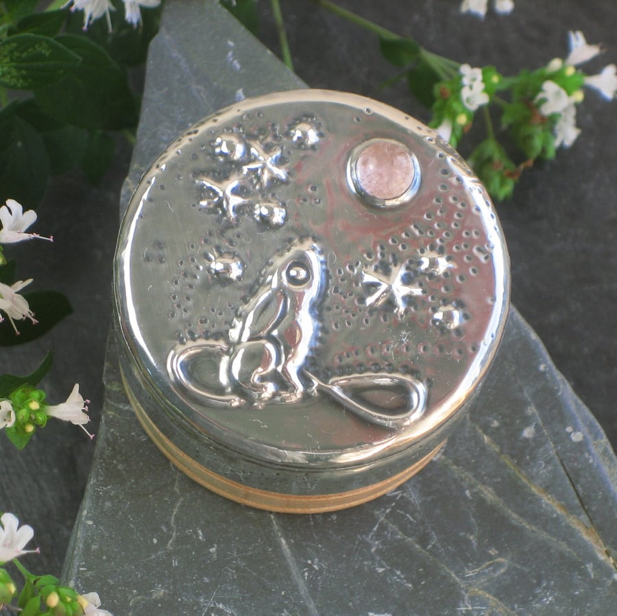 Jewellery Box, Moon Gazing Hare Design