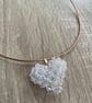 Beaded heart leather necklace  - Image 2