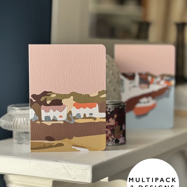 card multipack new beginnings sailing away boat moving house pack of 6