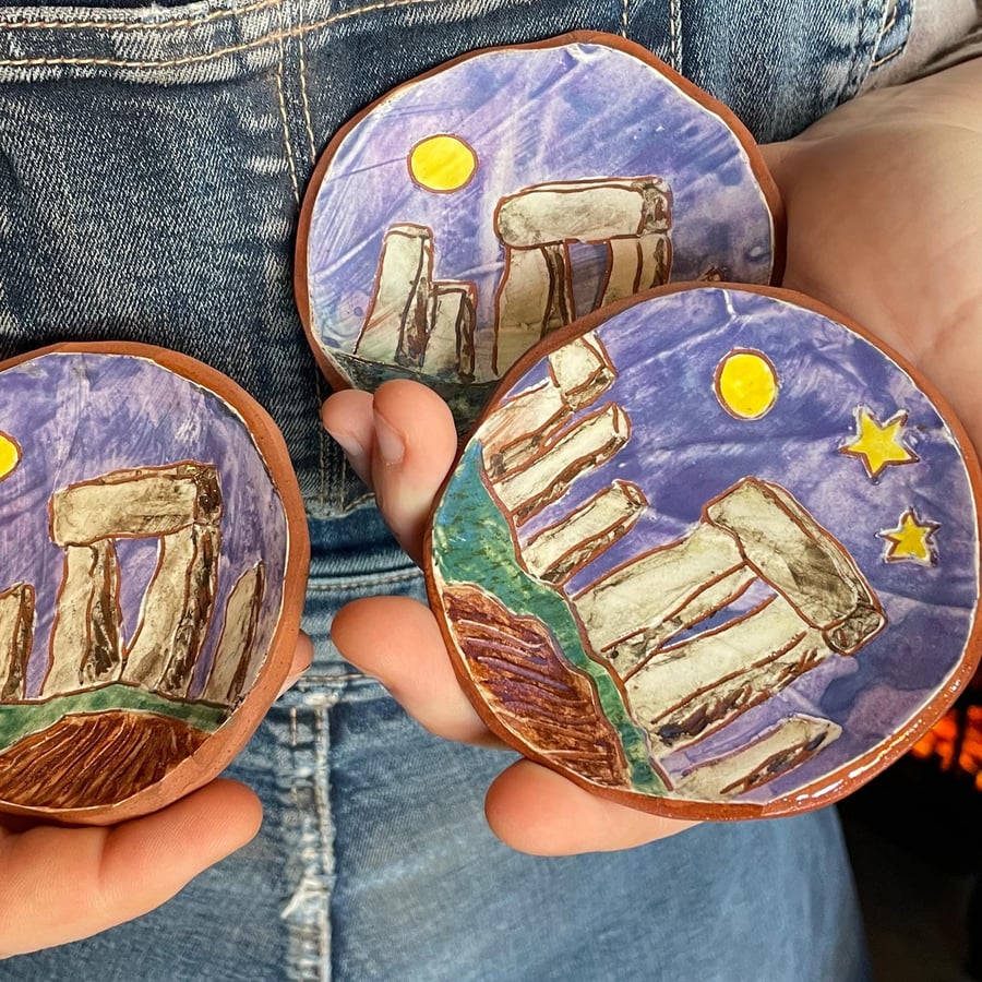 Stonehenge Palm Dish