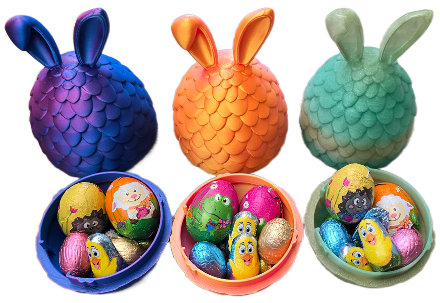 Easter egg hunts bunny 