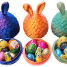 Easter egg hunts bunny 