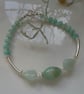 Amazonite Sterling Silver Bracelet  (SMALL) - Image 3