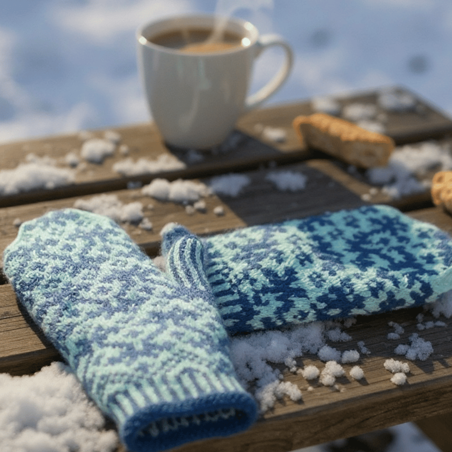 Alexandria Mittens Knitting Pattern
