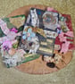 Whimsical decorative altered book textile art - Image 4
