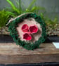 Scarlet Elf Cup Fungi Wall Hanging 