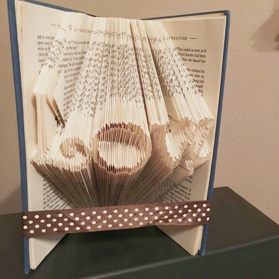 Love MMF Book Folding Pattern - EMAILED PDF PATTERN