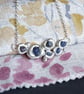 Sterling Silver and Raw Sapphire Necklace - Image 5