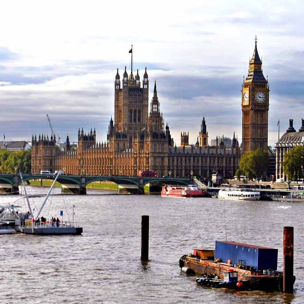 Big Ben Houses of Parliament Westminster Bridge London Photograph Print