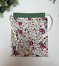 Fabric Drawstring Bag: Fully Lined Reusable Gift Bag, Toiletries Bag, Travel Bag