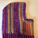 Autumn colours balaclava hat.