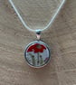 Handmade Pendant Sterling Silver, Unique, Eco Friendly Gifts, sustainable Gifts. - Image 2