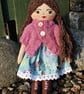 Handmade doll, Rag doll, Cloth doll, Birthday gift, Gift idea, Nursery décor - Image 1