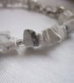White Howlite Chip Gemstone Bracelet - Image 4