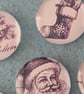 Vintage Christmas Fridge Magnets - Image 3