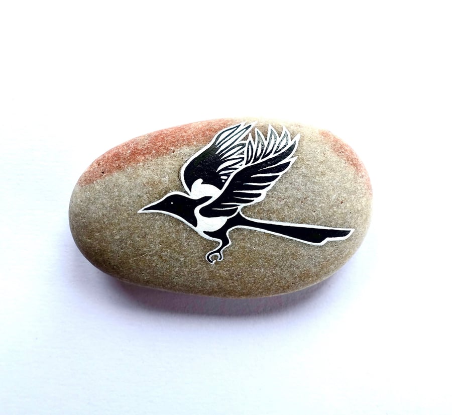 Magpie Sorrow Stone - MADE TO ORDER