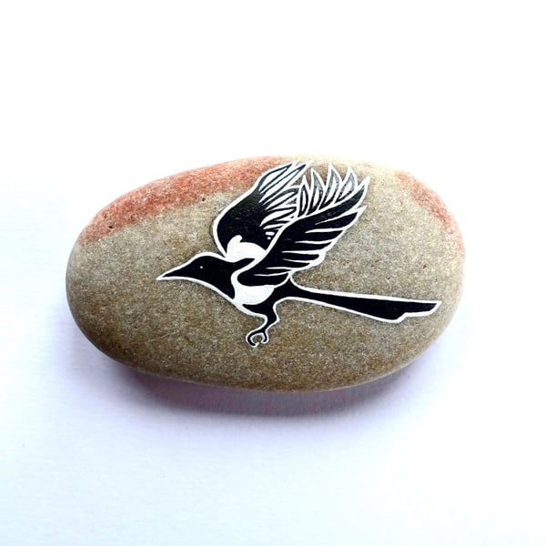 Magpie Sorrow Stone - MADE TO ORDER