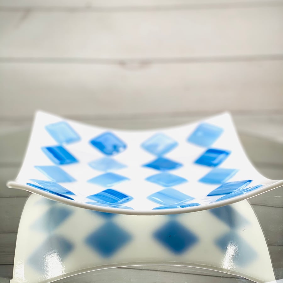 Fused  glass  bowl -SALE ITEM- seconds sunday