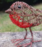 Wire Robin Sculpture - Image 4