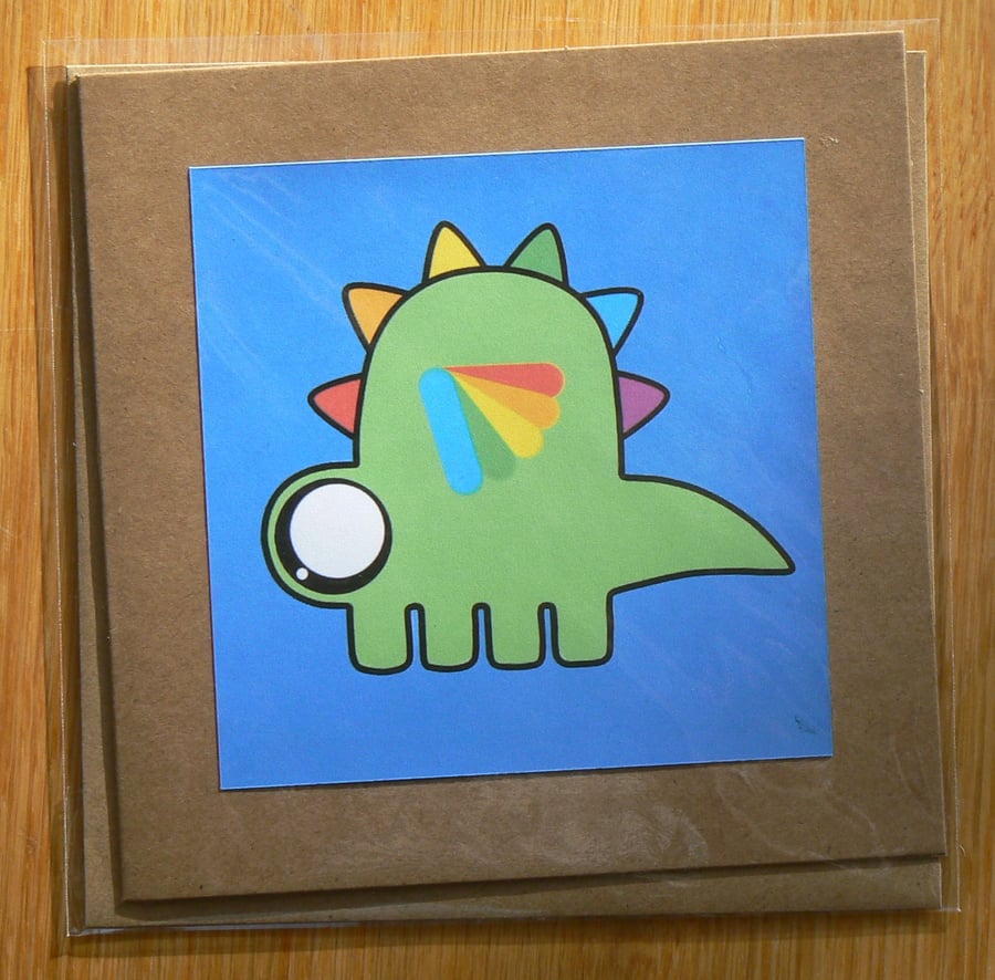 Dragon card with envelope