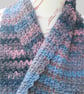 Variegated Crochet Scarf - Crochet Scarf - Suitable for All  - Image 2