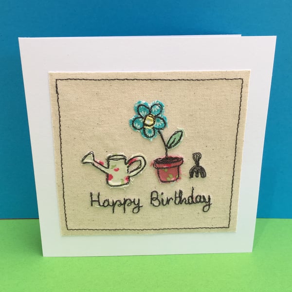 Gardening Birthday Card