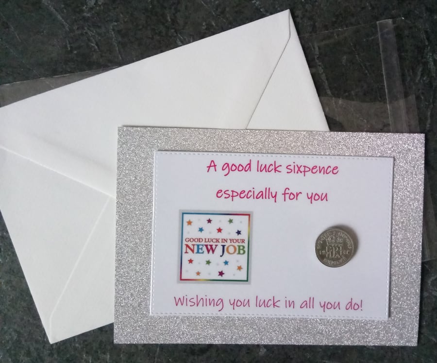New Job - Lucky Sixpence Gift Card