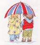 Royal Rascals - Summer holidays cross stitch kit - Image 1
