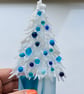 Fused glass Christmas trees with hidden candle holder  - Image 1