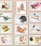 12 Printed Constellation Notecards, astrological symbols - Image 2