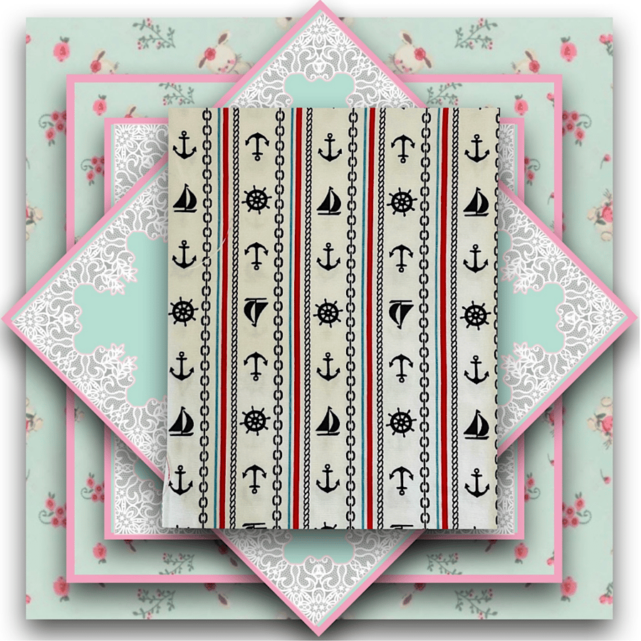 Nautical Stripes Fat Eighth