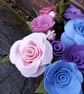 Handmade Felt Flower Bouquet, Wedding Roses, Mother's Day Gift - Image 3