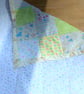 Baby cot cover. Beautiful lemon patchwork. 30” by 25”.  - Image 3