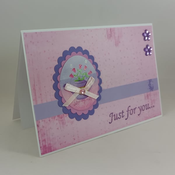 Any occasion greetings card -  just for you 