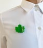 Maple Tree Leaf Shaped Resin Statement Brooch 4 colours - Image 8
