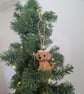 Embroidered hanging Labrador Christmas decorations, machine embroidery - Image 7