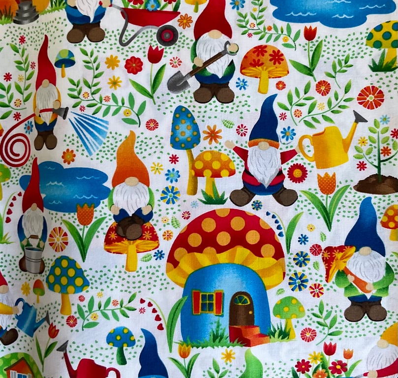 Gnomes Fat Quarter 