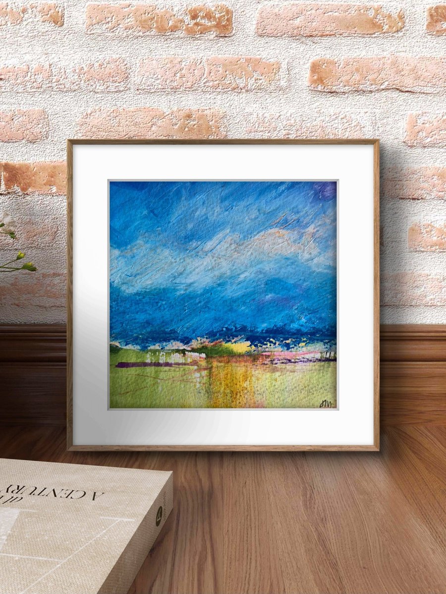"Sheringham Park" an original mixed media artwork