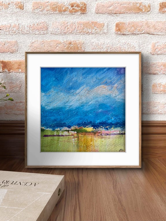 "Sheringham Park" an original mixed media artwork